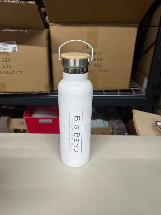 Big Bend NPS Bottle in Matte White