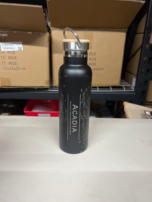 Acadia NPS Bottle in Matte Black
