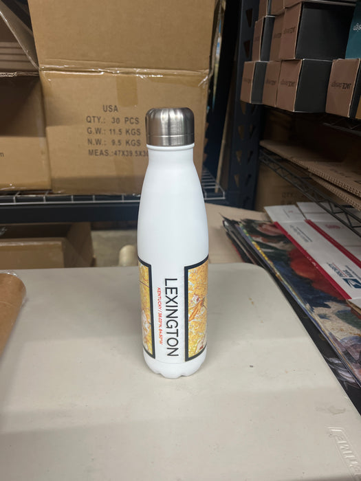 Lexington KY 17oz Cola Bottle in Woodblock