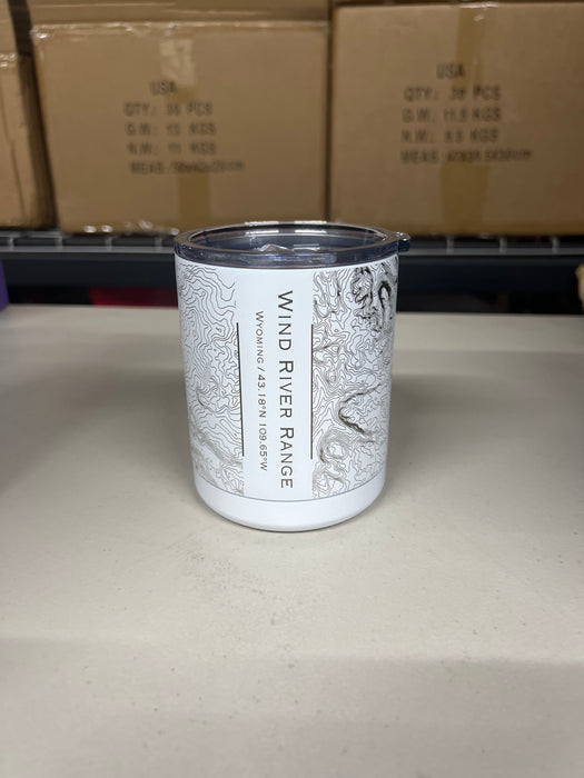 Wind River Range WY 10oz Cup in White