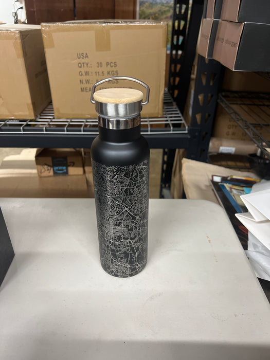 Raleigh NC Bottle in Matte Black