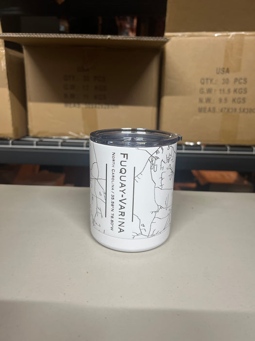 Fuquay-Varina NC 10oz Cup in White