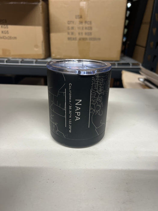 Napa CA 10oz Cup in Black