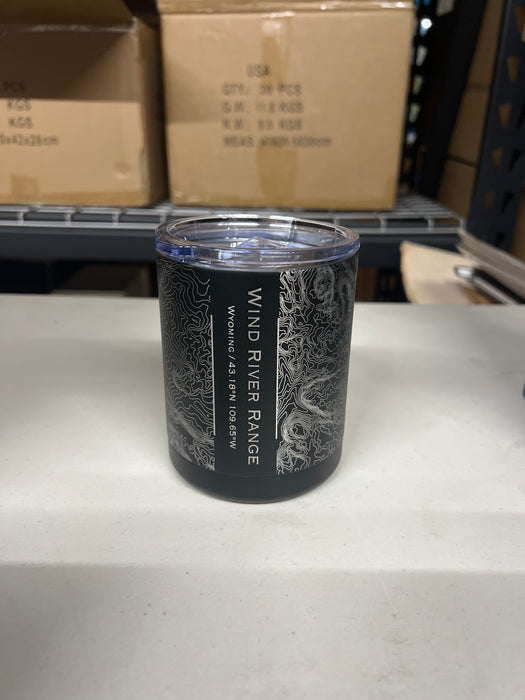 Wind River Range WY 10oz Cup in Black