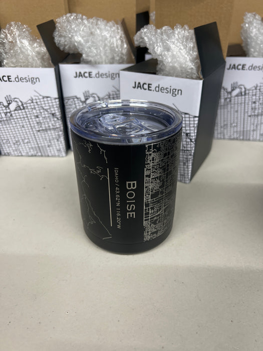 Boise ID 10oz Cup in Black