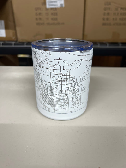 Twin Falls ID 10oz Cup in White