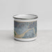 Front View Custom Aberdeen Washington Map Enamel Mug in Afternoon