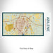 Rendered View of Abilene Texas Map on 17oz Stainless Steel Insulated Bottle with printed woodblock style map