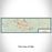 Flat View of Map Custom Alamosa Colorado Map Enamel Mug in Woodblock