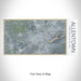 Rendered View of Allentown Pennsylvania Map on 17oz Stainless Steel Insulated Bottle with printed afternoon style map