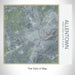 Rendered View of Allentown Pennsylvania Map on 17oz Stainless Steel Insulated Tumbler in Afternoon Map Style