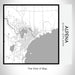 Rendered View of Alpena Michigan Map on 17oz Stainless Steel Insulated Tumbler in Classic Map Style