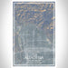 Altadena California Map Print Portrait Orientation in Afternoon Style With Shaded Background