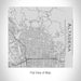 Rendered View of Altadena California Map on 17oz Stainless Steel Insulated Tumbler