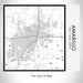 Rendered View of Amarillo Texas Map on 17oz Stainless Steel Insulated Tumbler in Classic Map Style