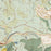 Apple Hill California Map Print in Woodblock Style Zoomed In Close Up Showing Details