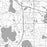 Arden Hills Minnesota Map Print in Classic Style Zoomed In Close Up Showing Details