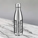 Arlington Texas Custom City Map Inscription Coordinates on 17oz Stainless Steel Insulated Cola Bottle in Stainless