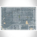 Armatage Minneapolis Map Print Landscape Orientation in Afternoon Style With Shaded Background