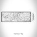 Rendered View of Asheville North Carolina Map on 10oz Stainless Steel Insulated Cup in Classic with Sliding Lid
