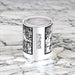 Athens Georgia Custom City Map Inscription Coordinates on 10oz Stainless Steel Insulated Cup in Matte White with Sliding Lid
