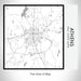 Rendered View of Athens Texas Map on 17oz Stainless Steel Insulated Tumbler in Classic Map Style