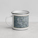 Left View Custom Augusta Georgia Map Enamel Mug in Afternoon
