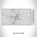 Rendered View of Augusta Maine Map Engraving on 17oz Stainless Steel Insulated Cola Bottle