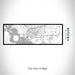 Rendered View of Baytown Texas Map on 10oz Stainless Steel Insulated Cup in Classic with Sliding Lid