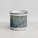 Front View Custom Beaver Utah Map Enamel Mug in Afternoon