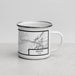 Right View Custom Beaver Utah Map Enamel Mug in Classic