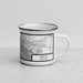 Right View Custom Biloxi Mississippi Map Enamel Mug in Classic