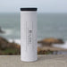 Biloxi Mississippi Custom Engraved City Map Inscription Coordinates on 17oz Stainless Steel Insulated Tumbler in White