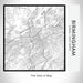 Rendered View of Birmingham Alabama Map on 17oz Stainless Steel Insulated Tumbler in Classic Map Style