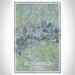 Bloomfield New Mexico Map Print Portrait Orientation in Afternoon Style With Shaded Background