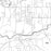 Bloomfield New Mexico Map Print in Classic Style Zoomed In Close Up Showing Details