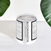 Bloomington Illinois Custom City Map Inscription Coordinates on 10oz Stainless Steel Insulated Cup in Classic with Sliding Lid