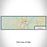 Flat View of Map Custom Bogalusa Louisiana Map Enamel Mug in Woodblock