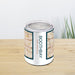 Boothbay Maine Custom City Map Inscription Coordinates on 10oz Stainless Steel Insulated Cup in Woodblock with Sliding Lid