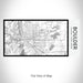 Rendered View of Boulder Colorado Map on 17oz Stainless Steel Insulated Bottle with printed classic style map