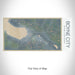 Rendered View of Boyne City Michigan Map on 17oz Stainless Steel Insulated Bottle with printed afternoon style map