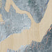 Bremerton Washington Map Print in Afternoon Style Zoomed In Close Up Showing Details