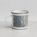 Left View Custom Bremerton Washington Map Enamel Mug in Afternoon