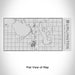 Rendered View of Burlington Kansas Map Engraving on 17oz Stainless Steel Insulated Cola Bottle