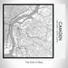 Rendered View of Camden New Jersey Map on 17oz Stainless Steel Insulated Tumbler in Classic Map Style