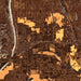 Cañon City Colorado Map Print in Ember Style Zoomed In Close Up Showing Details
