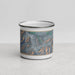 Front View Custom Canyonville Oregon Map Enamel Mug in Afternoon