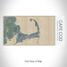 Rendered View of Cape Cod Massachusetts Map on 17oz Stainless Steel Insulated Bottle with printed afternoon style map