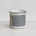 Front View Custom Carmel Highlands California Map Enamel Mug in Afternoon
