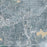 Carrollton Georgia Map Print in Afternoon Style Zoomed In Close Up Showing Details